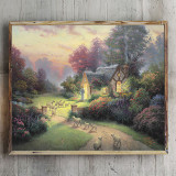 The Good Shepherd Cottage HD Canvas Print Home Decor Paintings Wall Art Pictures