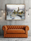 Olde Porterfield Gift Shoppe HD Canvas Print Home Decor Paintings Wall Art Pictures