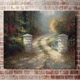 The Autumn Gate HD Canvas Print Home Decor Paintings Wall Art Pictures