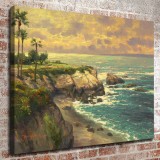 La Jolla Cove HD Canvas Print Home Decor Paintings Wall Art Pictures