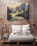 The Good Shepherd Cottage HD Canvas Print Home Decor Paintings Wall Art Pictures