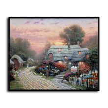 Olde Porterfield Tea Room HD Canvas Print Home Decor Paintings Wall Art Pictures