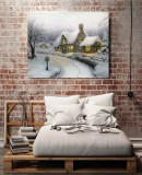 Olde Porterfield Gift Shoppe HD Canvas Print Home Decor Paintings Wall Art Pictures