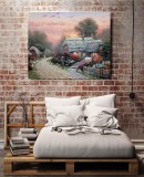 Olde Porterfield Tea Room HD Canvas Print Home Decor Paintings Wall Art Pictures