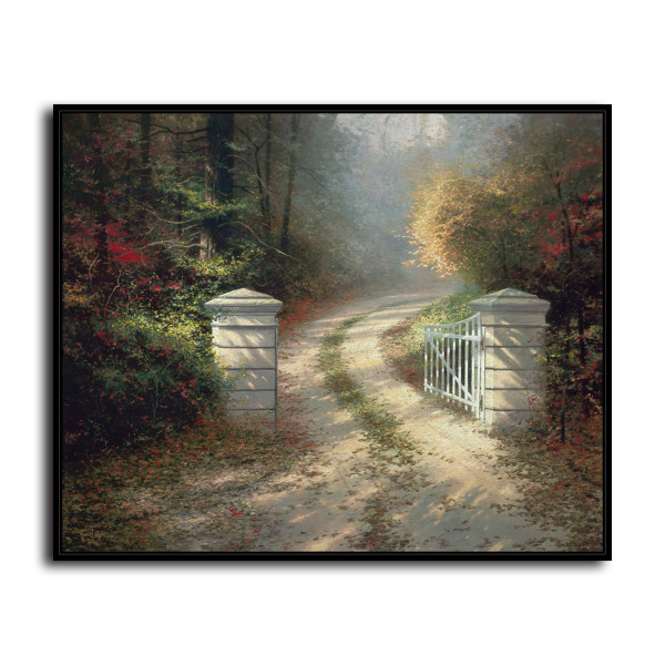 The Autumn Gate HD Canvas Print Home Decor Paintings Wall Art Pictures