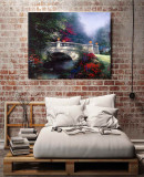 The Broadwater Bridge Thomashire HD Canvas Print Home Decor Paintings Wall Art Pictures