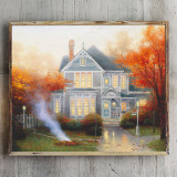 Amber Afternoon HD Canvas Print Home Decor Paintings Wall Art Pictures