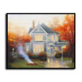 Amber Afternoon HD Canvas Print Home Decor Paintings Wall Art Pictures