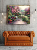 Pools of Serenity HD Canvas Print Home Decor Paintings Wall Art Pictures