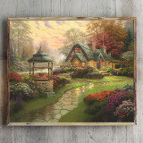 Make a Wish Cottage HD Canvas Print Home Decor Paintings Wall Art Pictures