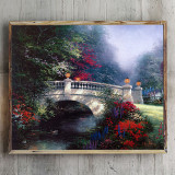 The Broadwater Bridge Thomashire HD Canvas Print Home Decor Paintings Wall Art Pictures