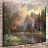 The Mountains Declare His Glory HD Canvas Print Home Decor Paintings Wall Art Pictures