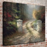 The Autumn Gate HD Canvas Print Home Decor Paintings Wall Art Pictures