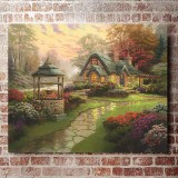 Make a Wish Cottage HD Canvas Print Home Decor Paintings Wall Art Pictures