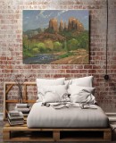 Sedona Cliffs HD Canvas Print Home Decor Paintings Wall Art Pictures