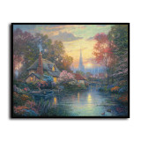 Nanette Cottage HD Canvas Print Home Decor Paintings Wall Art Pictures