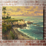 La Jolla Cove HD Canvas Print Home Decor Paintings Wall Art Pictures