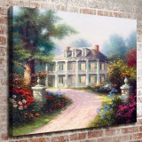 Homestead House HD Canvas Print Home Decor Paintings Wall Art Pictures