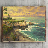 La Jolla Cove HD Canvas Print Home Decor Paintings Wall Art Pictures