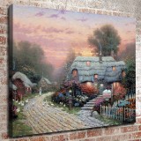 Olde Porterfield Tea Room HD Canvas Print Home Decor Paintings Wall Art Pictures