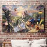 Beauty And The Beast HD Canvas Print Home Decor Paintings Wall Art Pictures