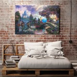 Cinderella Wishes Upon A Dream HD Canvas Print Home Decor Paintings Wall Art Pictures