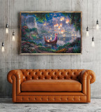 Tangled HD Canvas Print Home Decor Paintings Wall Art Pictures