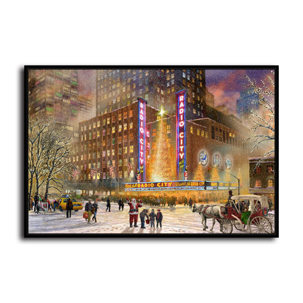 Radio City Music Hall HD Canvas Print Home Decor Paintings Wall Art Pictures