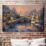 Spirit of Christmas HD Canvas Print Home Decor Paintings Wall Art Pictures