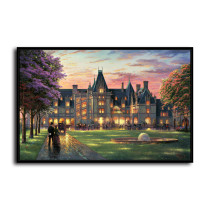 Elegant Evening at Biltmore HD Canvas Print Home Decor Paintings Wall Art Pictures