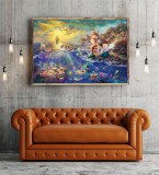 The Little Mermaid HD Canvas Print Home Decor Paintings Wall Art Pictures