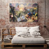 Beauty And The Beast HD Canvas Print Home Decor Paintings Wall Art Pictures