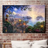 Pinocchio Wishes Upon A Star HD Canvas Print Home Decor Paintings Wall Art Pictures