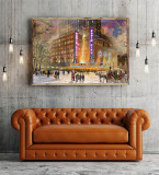 Radio City Music Hall HD Canvas Print Home Decor Paintings Wall Art Pictures