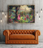 Sleeping Beauty HD Canvas Print Home Decor Paintings Wall Art Pictures