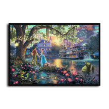 The Princess and the Frog HD Canvas Print Home Decor Paintings Wall Art Pictures