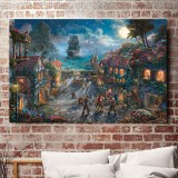 Pirates of the caribbean HD Canvas Print Home Decor Paintings Wall Art Pictures