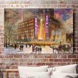 Radio City Music Hall HD Canvas Print Home Decor Paintings Wall Art Pictures