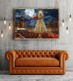 The Polar Express HD Canvas Print Home Decor Paintings Wall Art Pictures