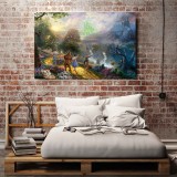 Dorothy Discovers the Emerald City HD Canvas Print Home Decor Paintings Wall Art Pictures