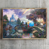 Cinderella Wishes Upon A Dream HD Canvas Print Home Decor Paintings Wall Art Pictures