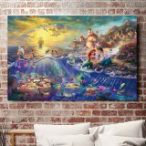 The Little Mermaid HD Canvas Print Home Decor Paintings Wall Art Pictures