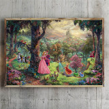 Sleeping Beauty HD Canvas Print Home Decor Paintings Wall Art Pictures