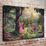 Sleeping Beauty HD Canvas Print Home Decor Paintings Wall Art Pictures