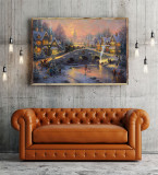 Spirit of Christmas HD Canvas Print Home Decor Paintings Wall Art Pictures