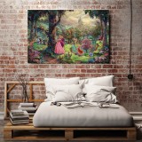 Sleeping Beauty HD Canvas Print Home Decor Paintings Wall Art Pictures