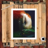 Mermaid HD Canvas Print Home Decor Paintings Wall Art Pictures