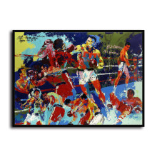 Boxing Match HD Canvas Print Home Decor Paintings Wall Art Pictures