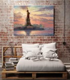 The statue of liberty HD Canvas Print Home Decor Paintings Wall Art Pictures
