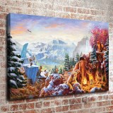 Ice Age HD Canvas Print Home Decor Paintings Wall Art Pictures